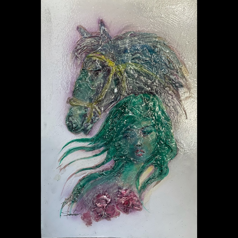 ❤️Oil painting on foam 20x30❤️